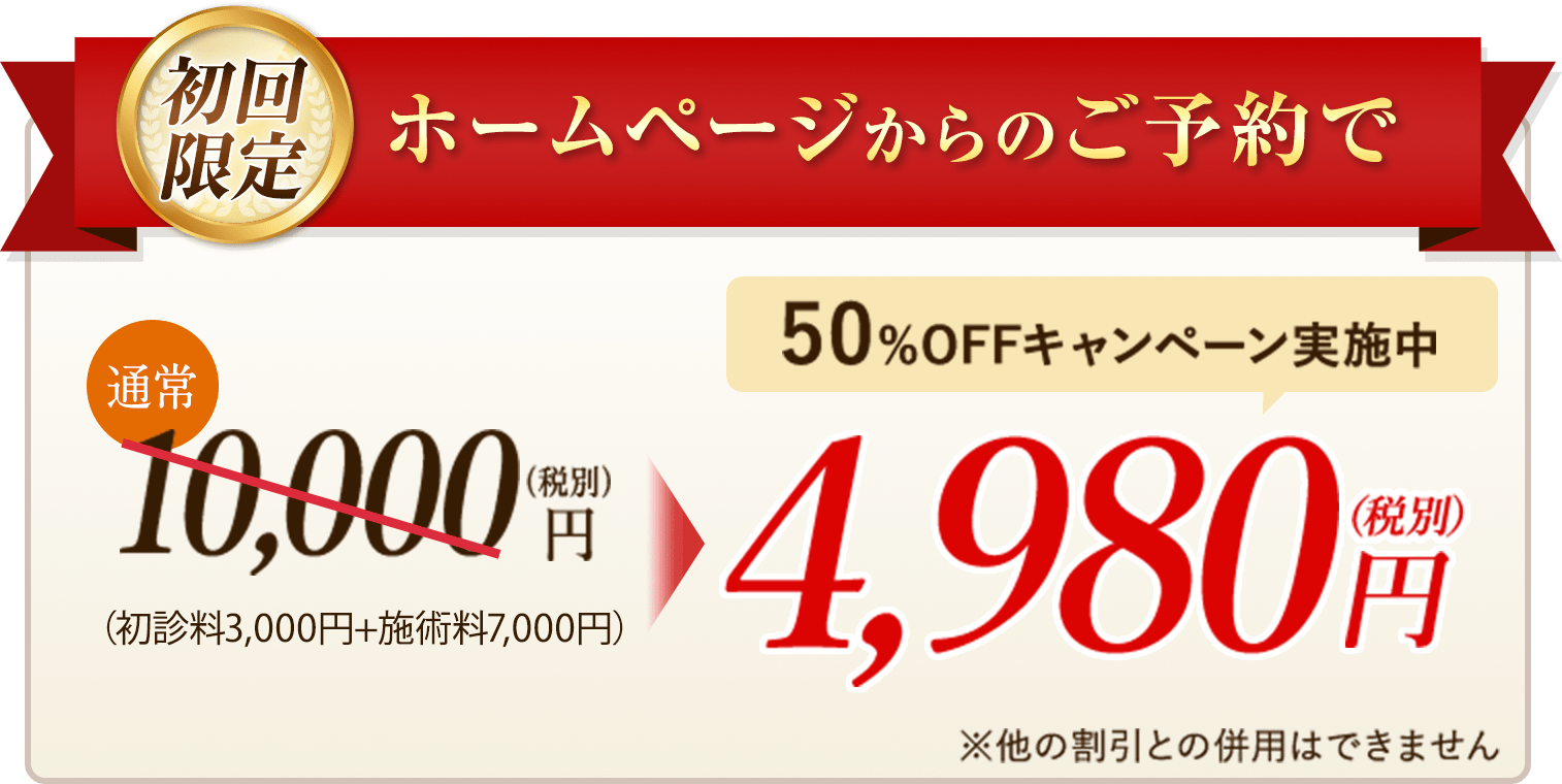 初回限定キャンペーン