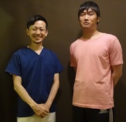 谷口　忠史　様     ３２歳／宅配業     症状 しびれ，肩甲骨，腰痛